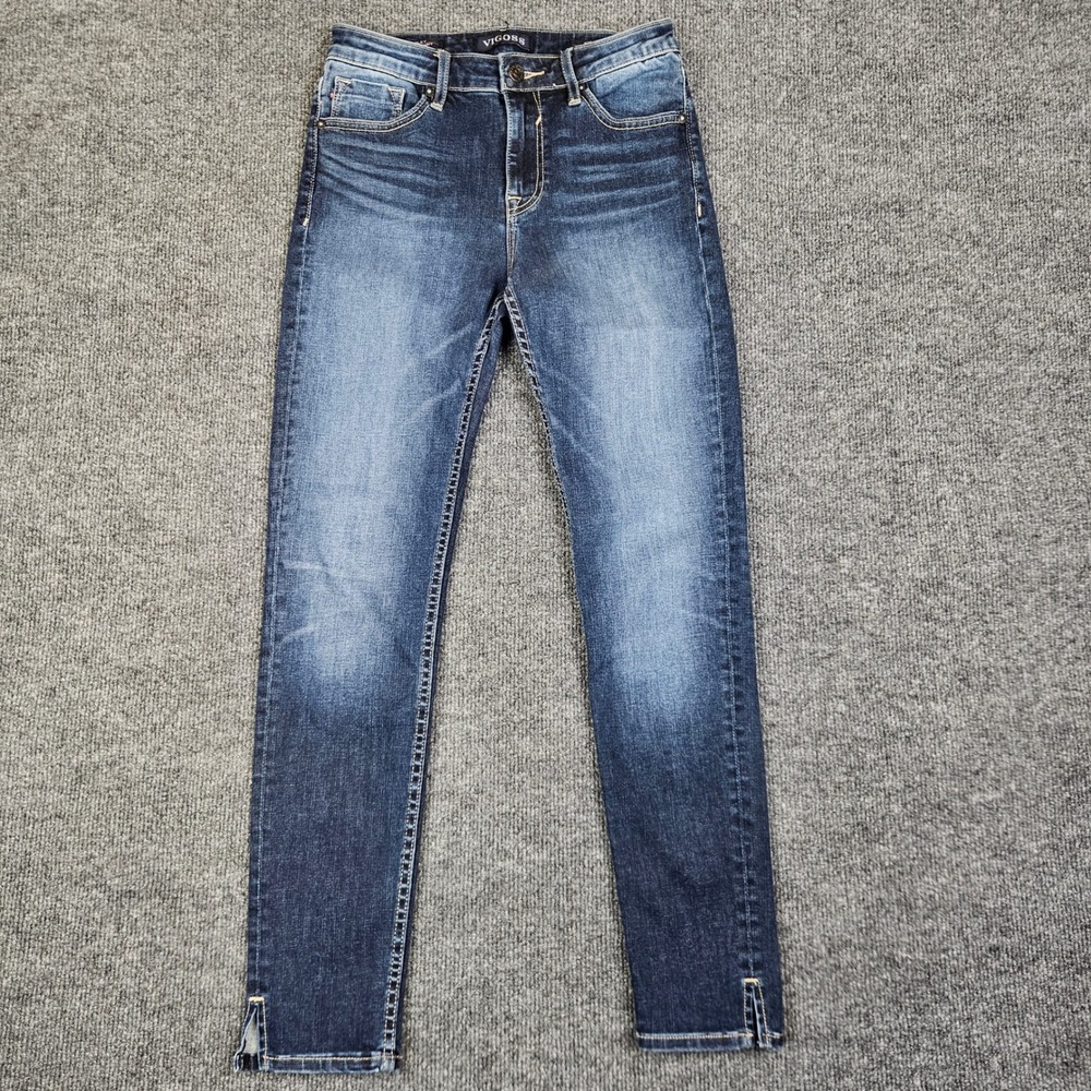 Vigoss Marley Super Skinny Jeans Women's 26 Dark Wash‎ Denim Stretch Mid Rise